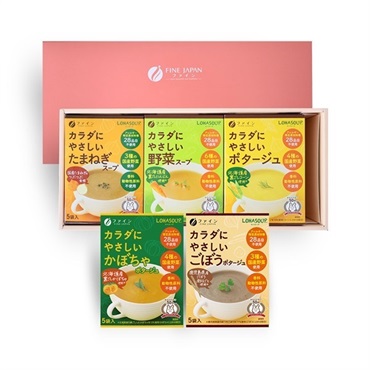 （ギフト箱入り）LOHASOUP  5箱セット  の画像