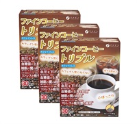 [定期] 【機能性表示食品】ファインコーヒートリプル 3ヶ月おまとめ便(約90日分)