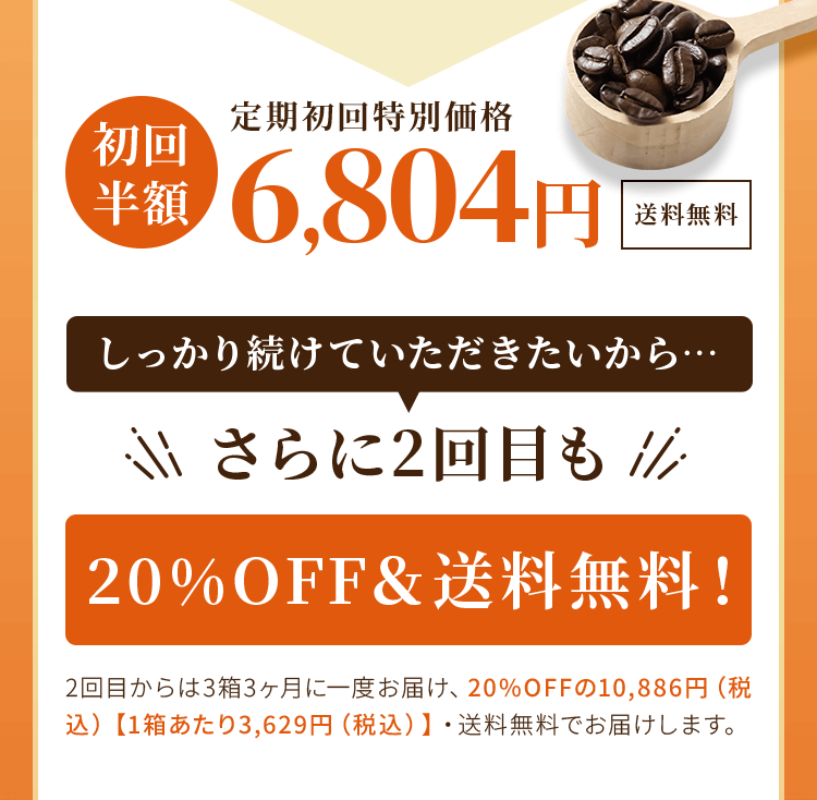 20%OFF＆送料無料！