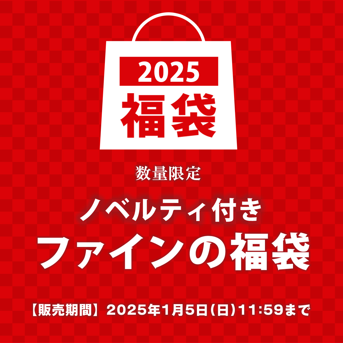 ファインの2025福袋（2025年1月5日(日)11:59まで）